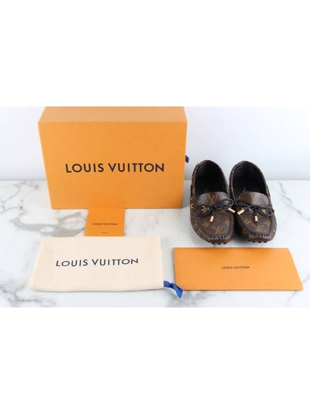 Louis Vuitton Arizona moccasin loafers 36 230