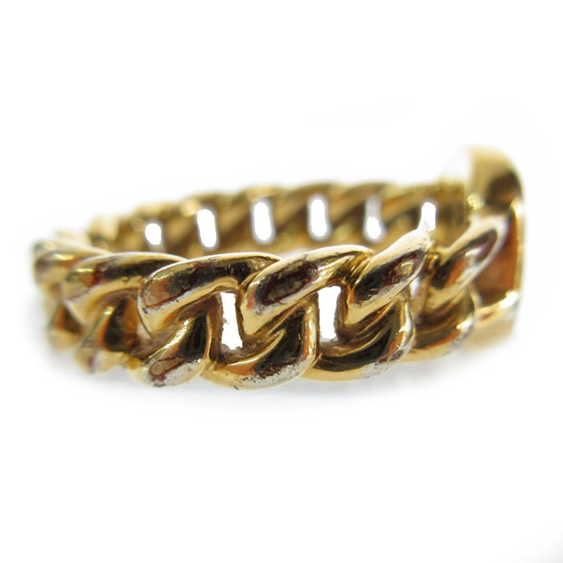 Louis Vuitton gold Metal Band Ring