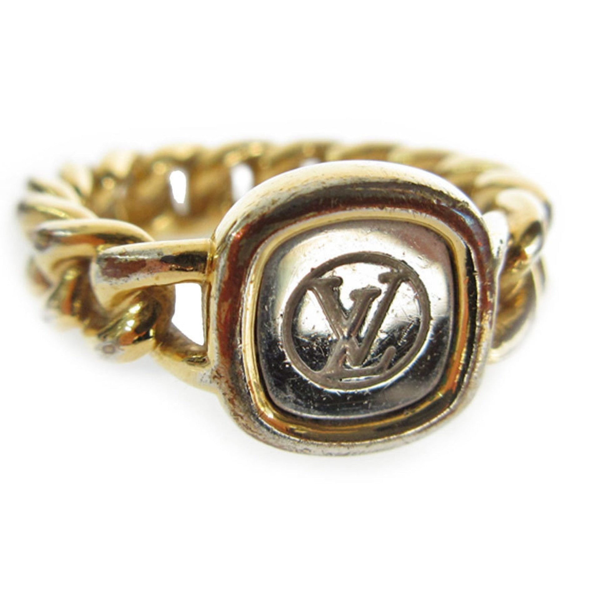 Louis Vuitton gold Metal Band Ring