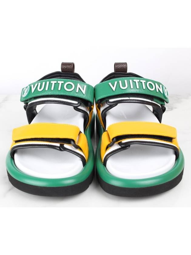 Louis Vuitton Full pillow comfort sandals 36 230