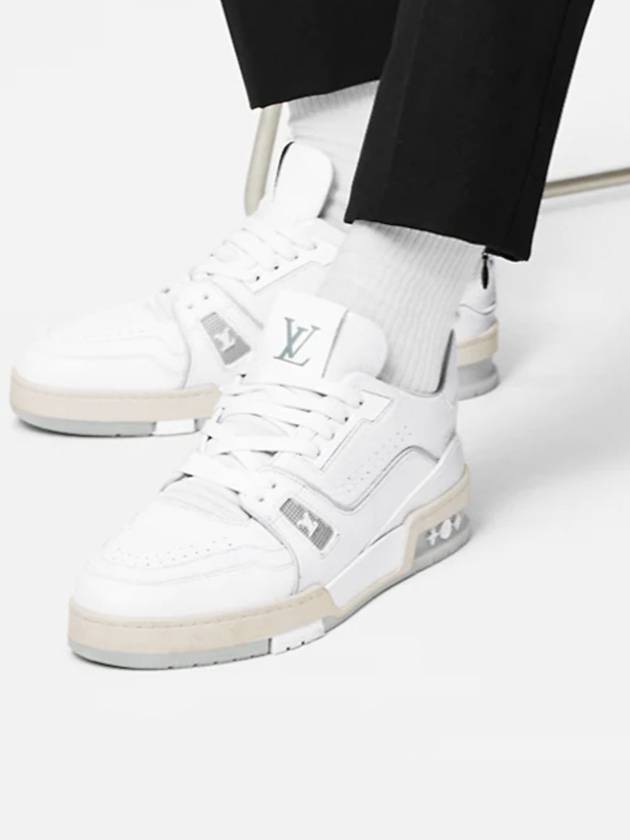 Louis Vuitton LV Trainer Low Top Sneakers White
