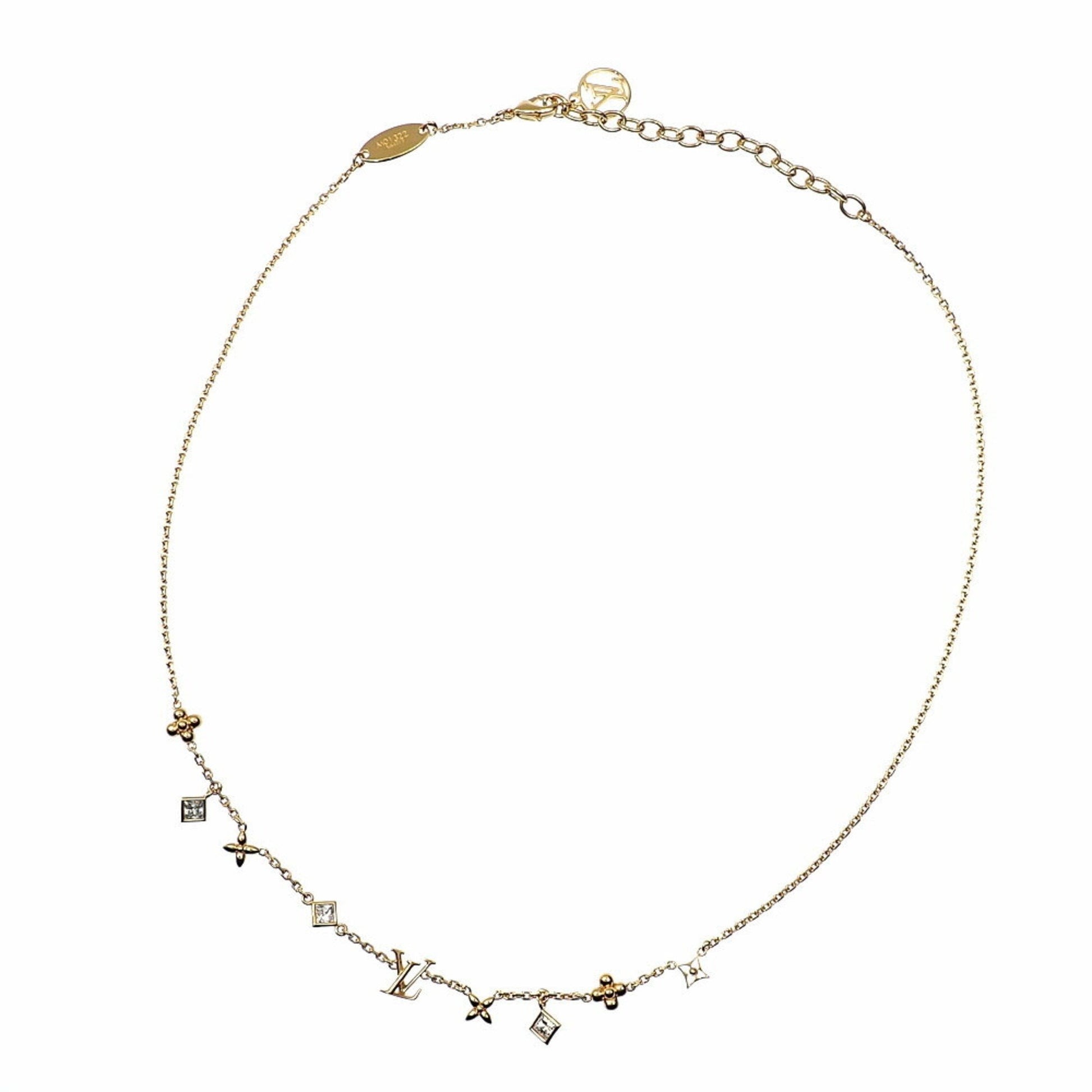 Louis Vuitton gold Plating Necklace
