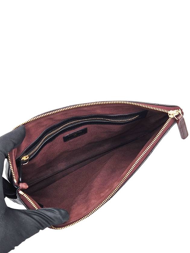 Chanel A82545 Black Caviar Gold Classic New Medium Clutch 31st