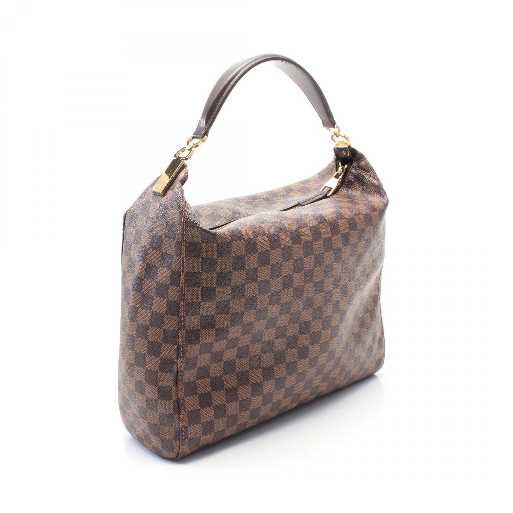 Louis Vuitton Portobello GM Damier Ebene Shoulder Bag