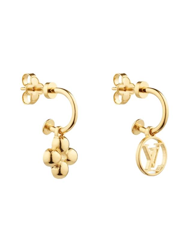 Louis Vuitton Blooming Earrings Gold