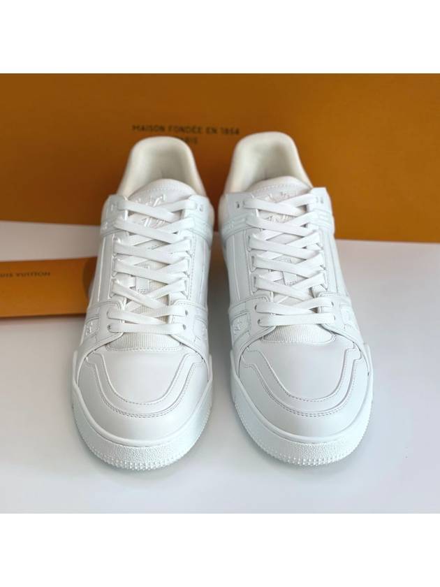 Louis Vuitton LV Trainer Low Top Sneakers White