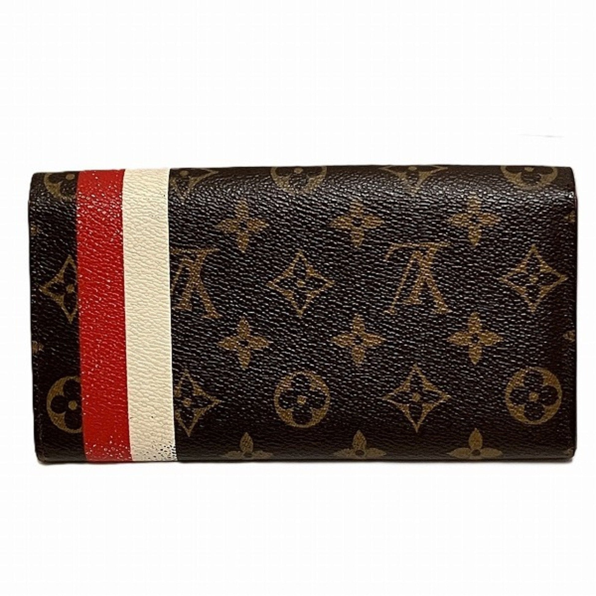 Louis Vuitton Sarah Canvas Wallet