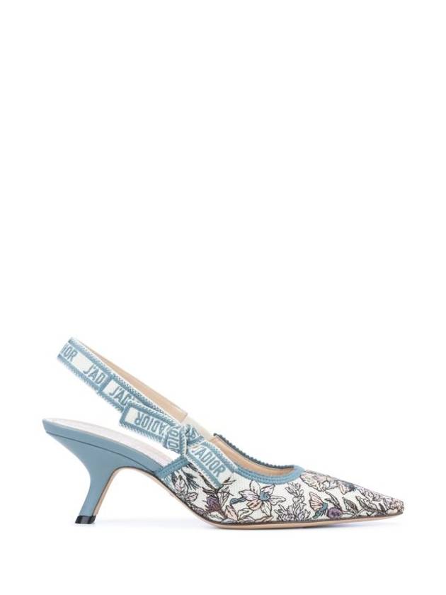Christian Dior J'Adior Dress Slingback Heels Blue