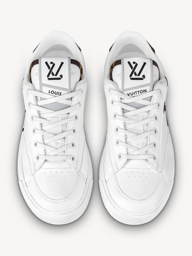 Louis Vuitton Charlie Monogram Signature Low Top Sneakers White