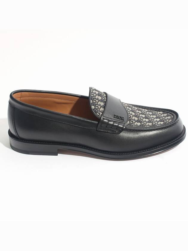 Christian Dior Granville Loafers Begie Black