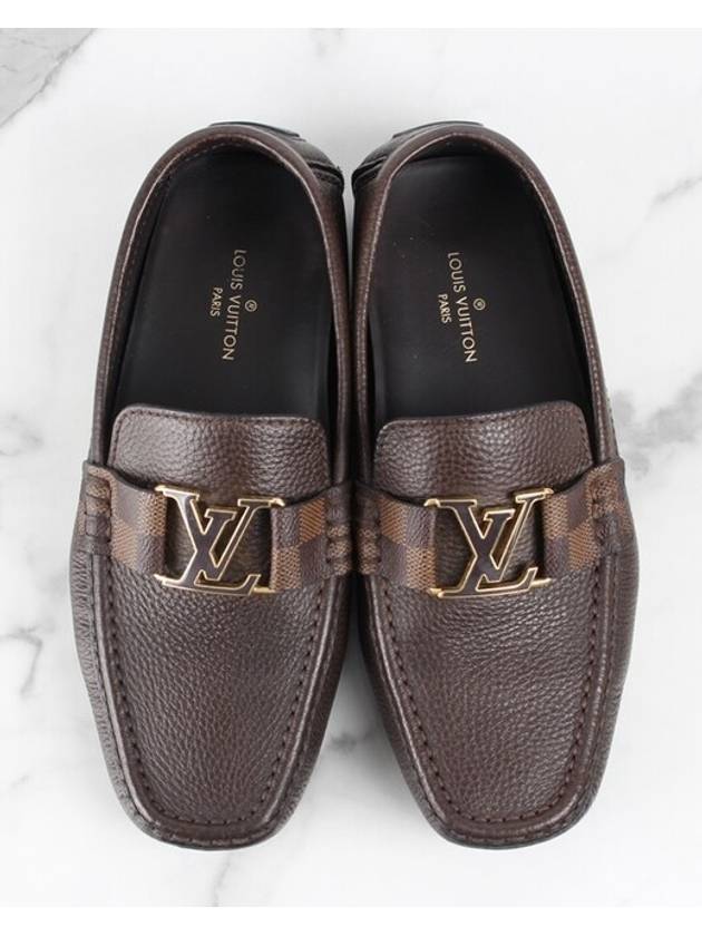 Louis Vuitton Damier LV leather loafers 6 255 260