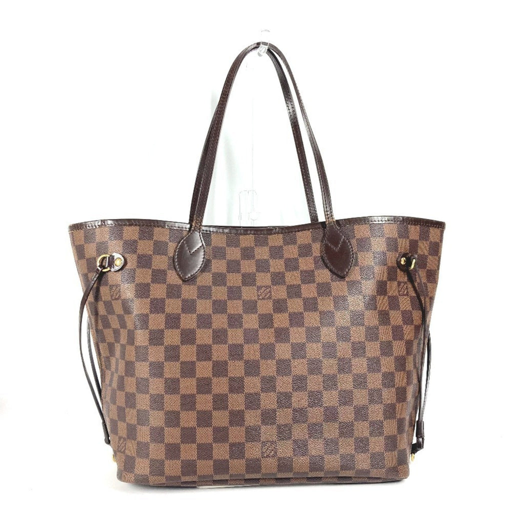 Louis Vuitton Damier Ebene Damier Canvas Shoulder Bag Tote Bag