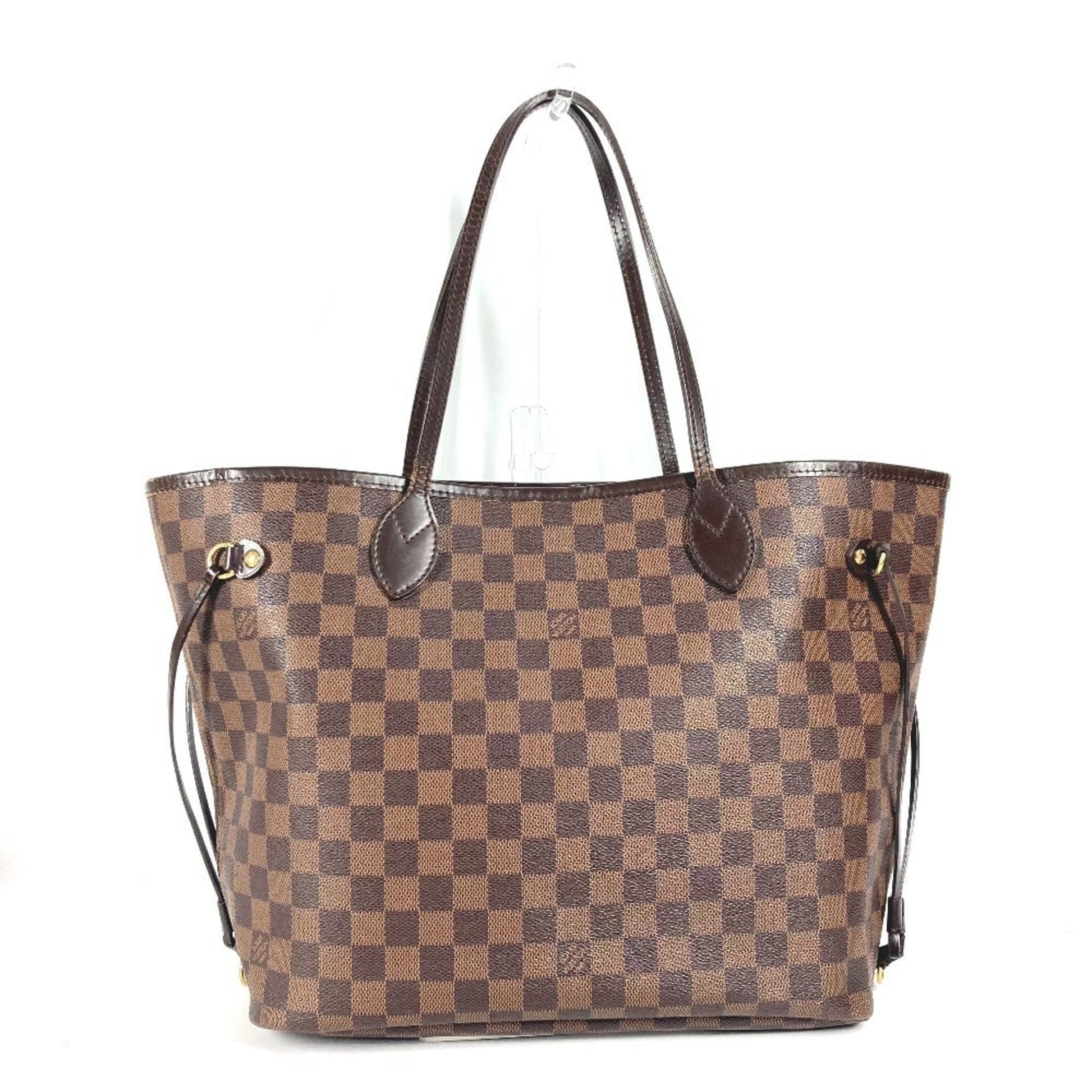 Louis Vuitton Damier Ebene Damier Canvas Shoulder Bag Tote Bag
