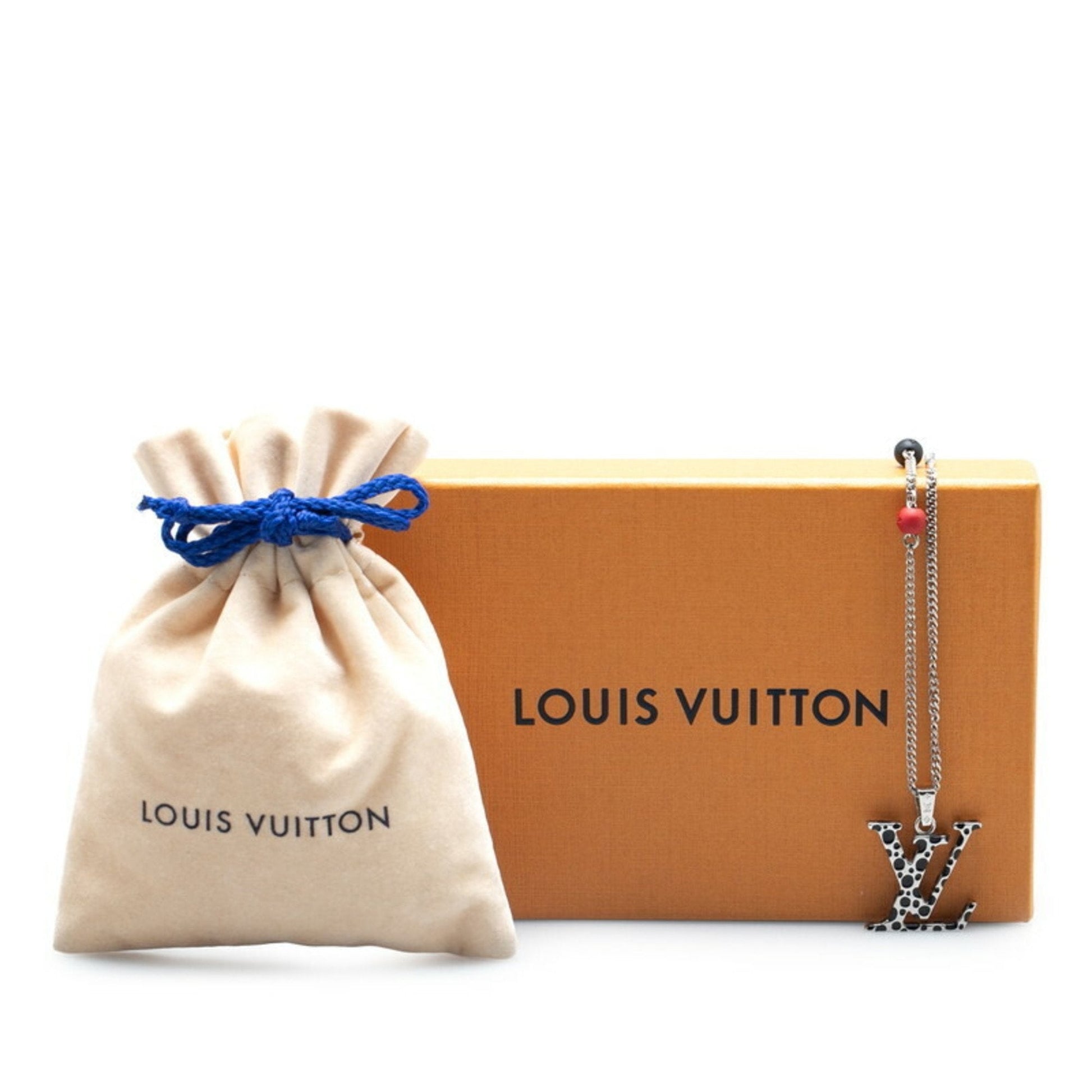 Louis Vuitton  Enamel Metal Necklace