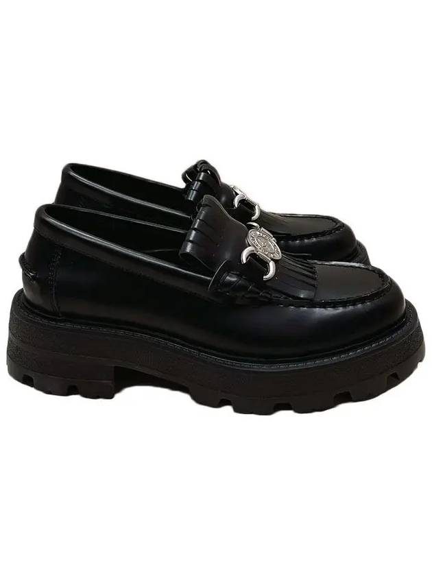 Christian Dior Emblem Loafers Black