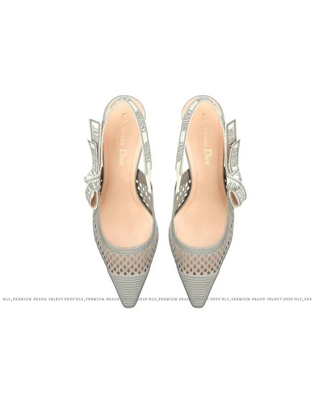 Christian Dior J'adior Slingback Heels Grey