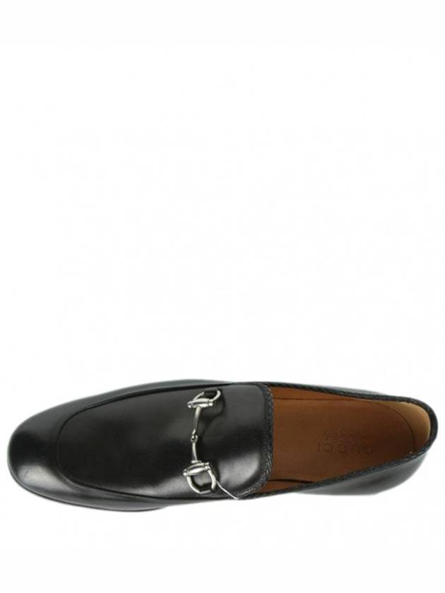Gucci Horsebit Jordan Leather Loafer Black