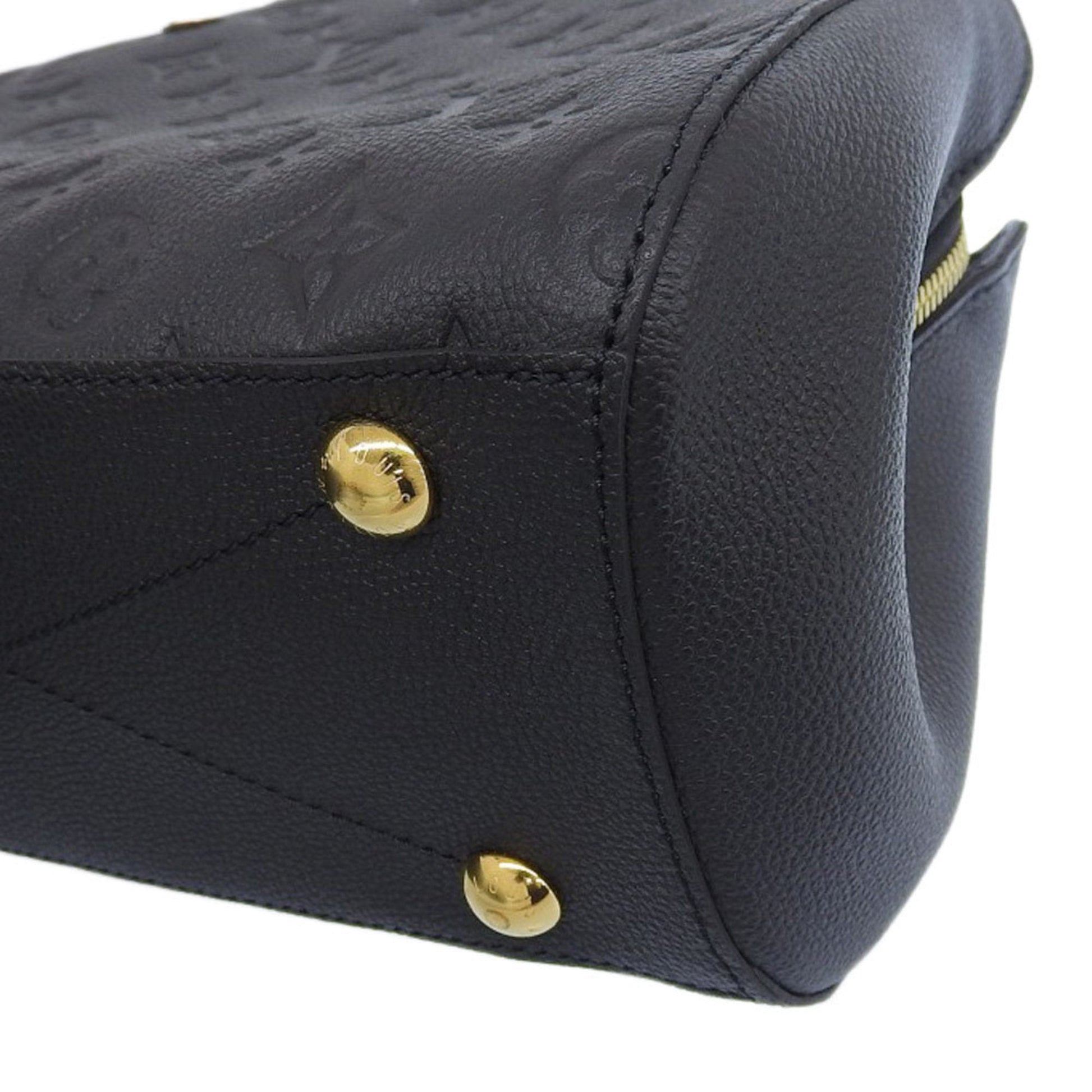 Louis Vuitton Monogram Empreinte Noir Leather Handbag