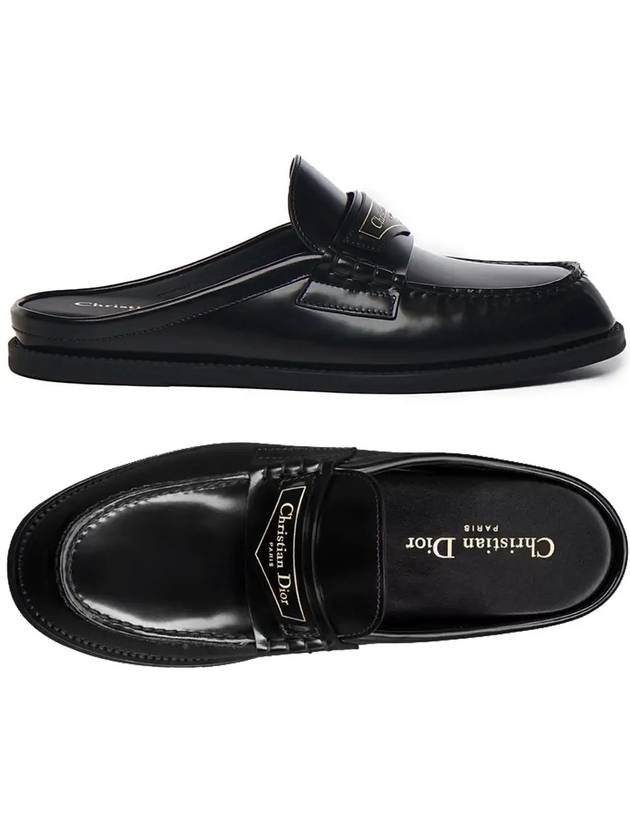 Christian Dior Boy Calfskin Bloafer Black