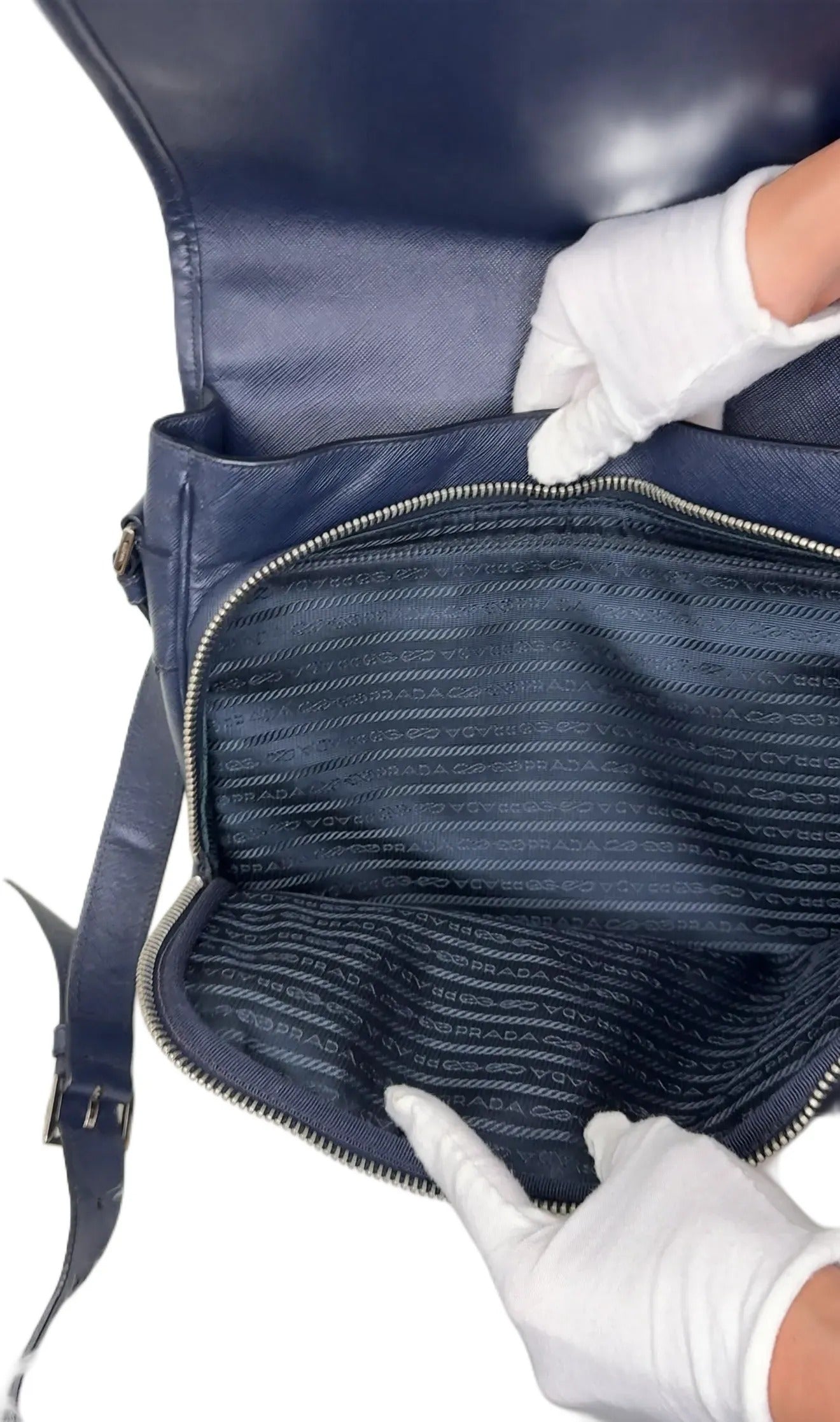 Prada Black Portfolio Bag B23-06