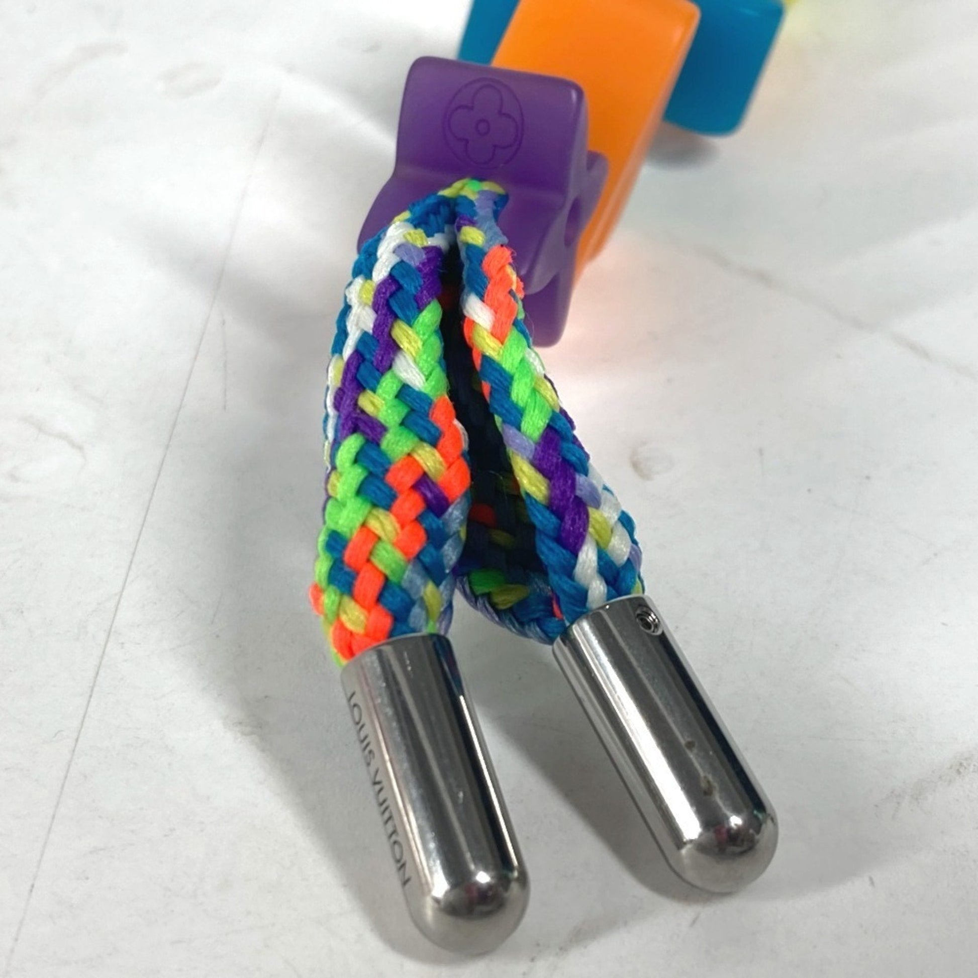 Louis Vuitton Metal Plastic Keyring