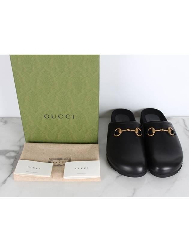 Gucci Horsebit Bloafer Slip on Sandals 7 5 270 275