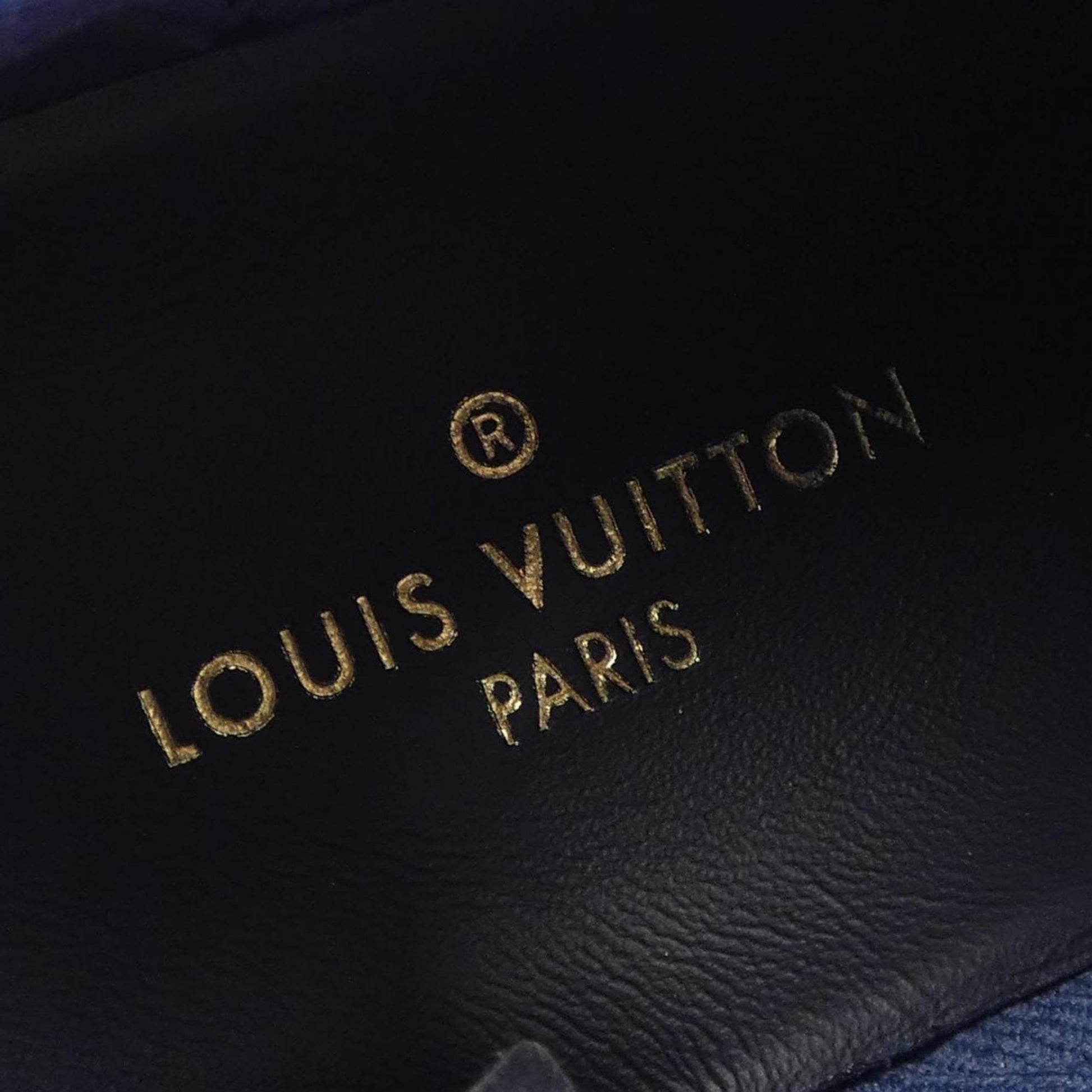 Louis Vuitton Navy Sneakers