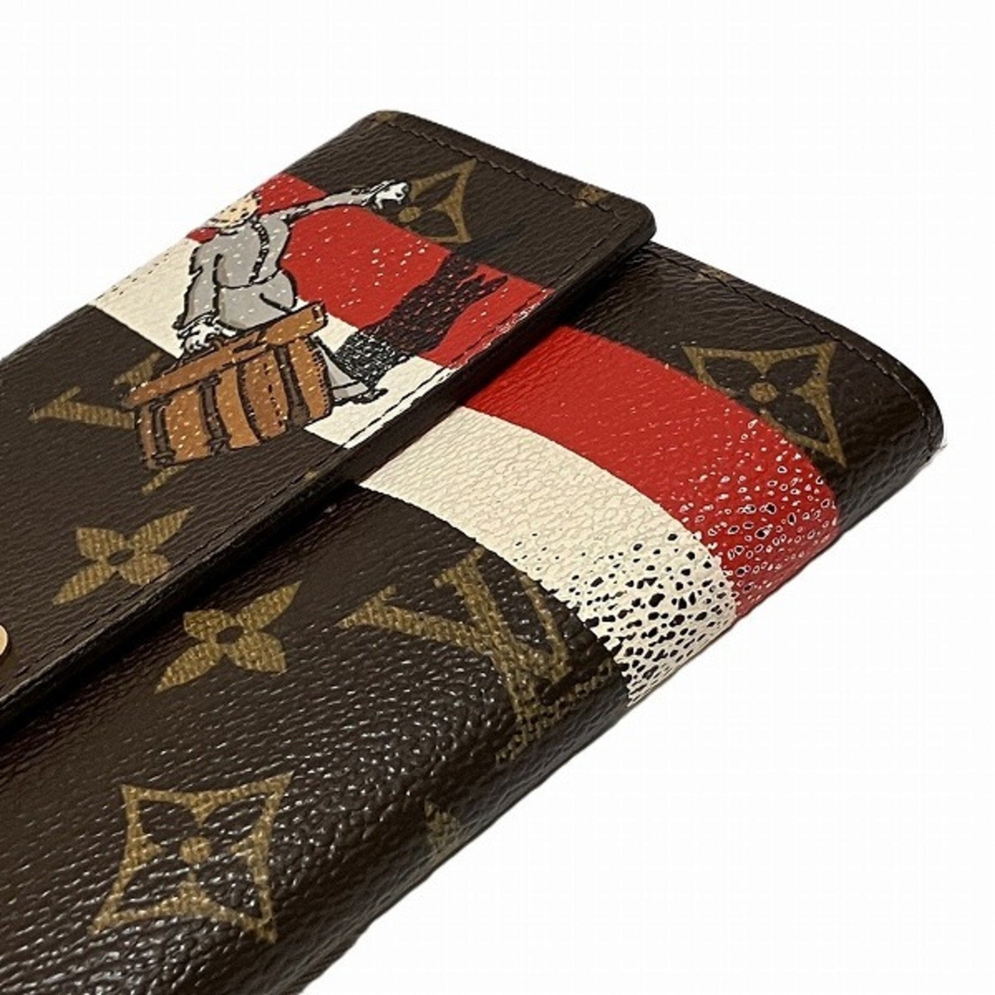 Louis Vuitton Sarah Canvas Wallet