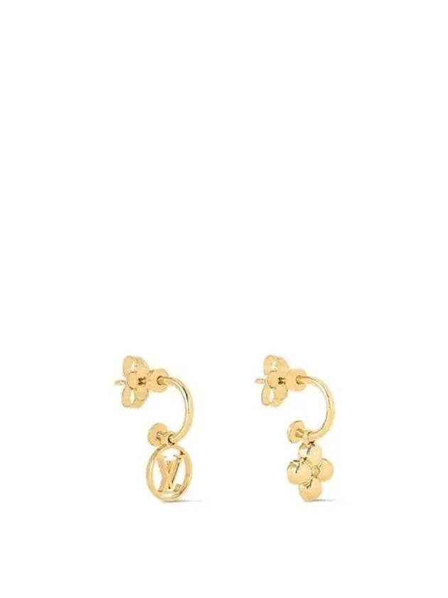 Louis Vuitton Blooming Earrings Gold