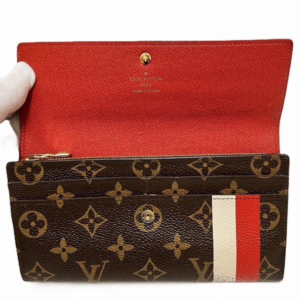 Louis Vuitton Sarah Canvas Wallet