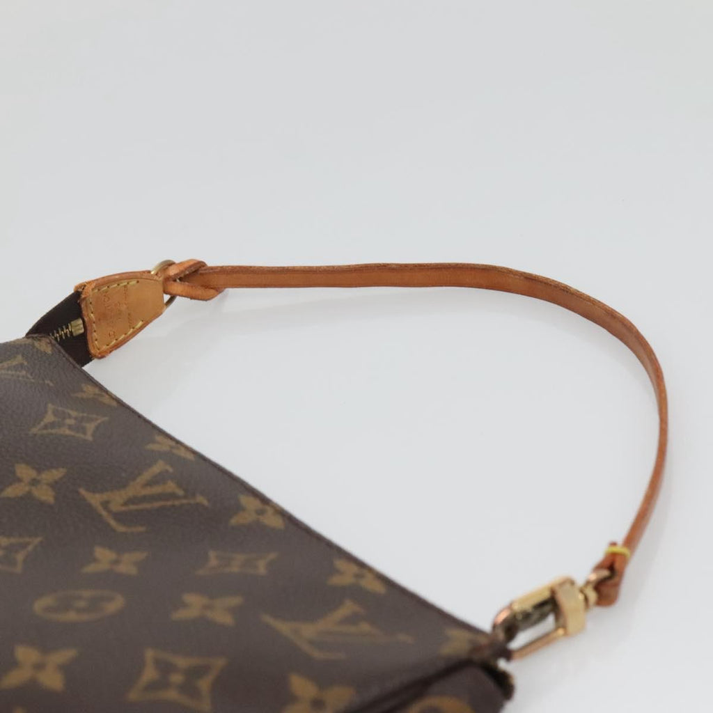 Louis Vuitton Pochette Accessoire Canvas Clutch Bag