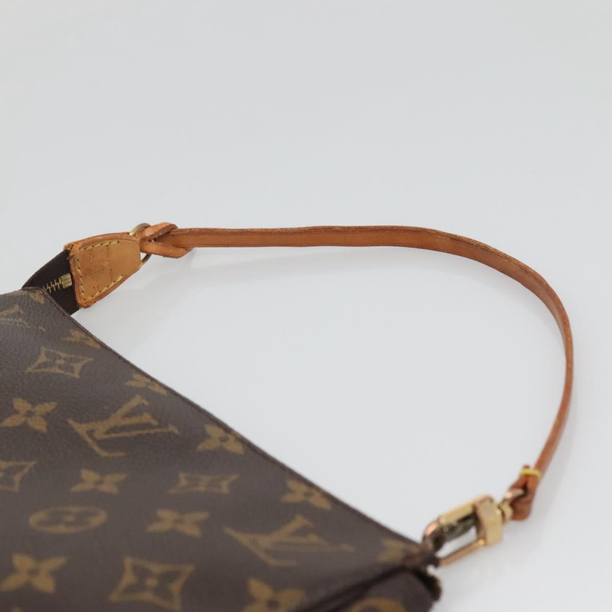 Louis Vuitton Pochette Accessoire Canvas Clutch Bag