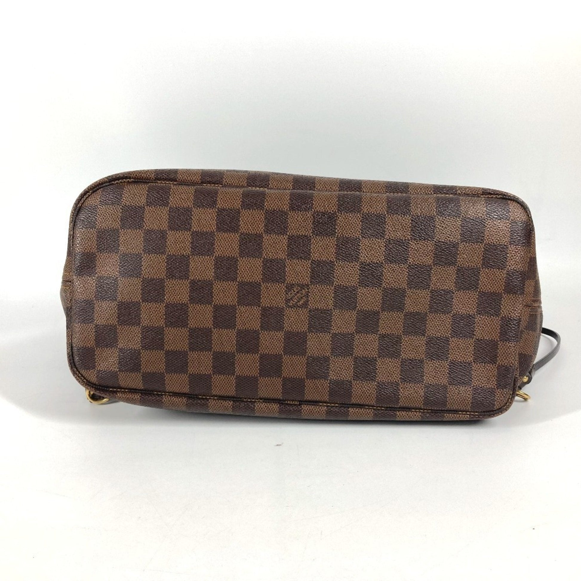Louis Vuitton Damier Ebene Damier Canvas Shoulder Bag Tote Bag