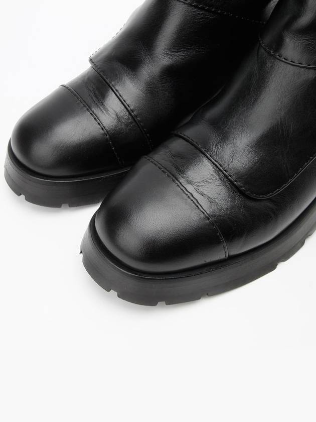 CC turn lock knitting angle boots 1148hv