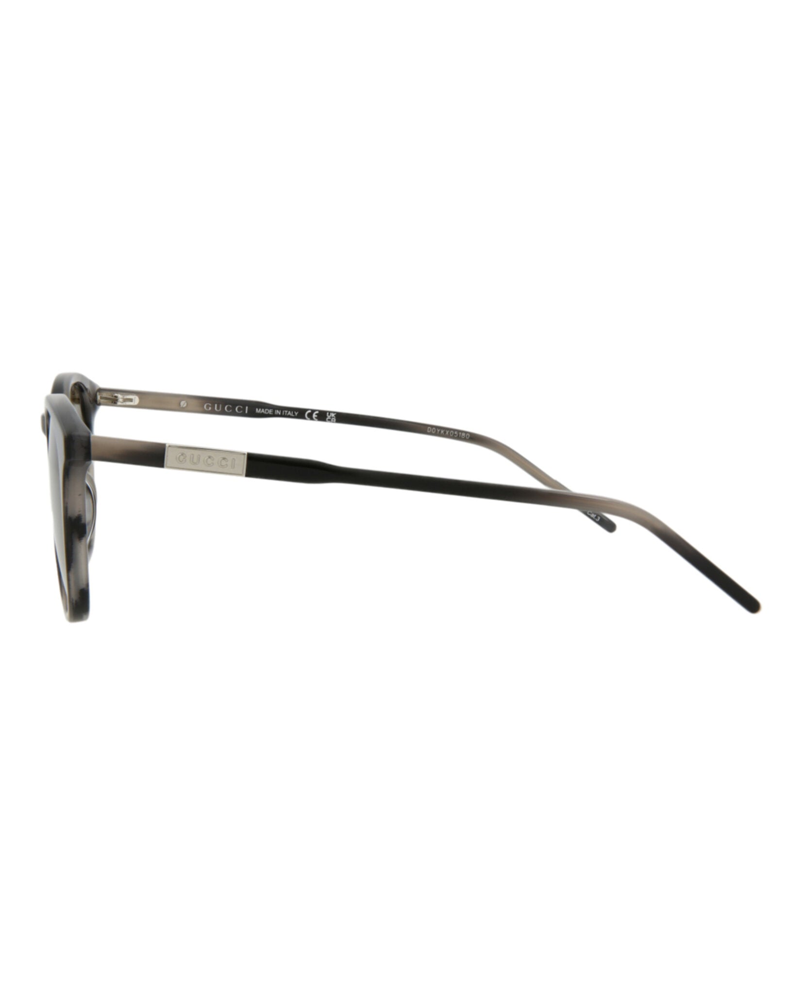 Gucci Round/Oval-Frame Acetate Sunglasses