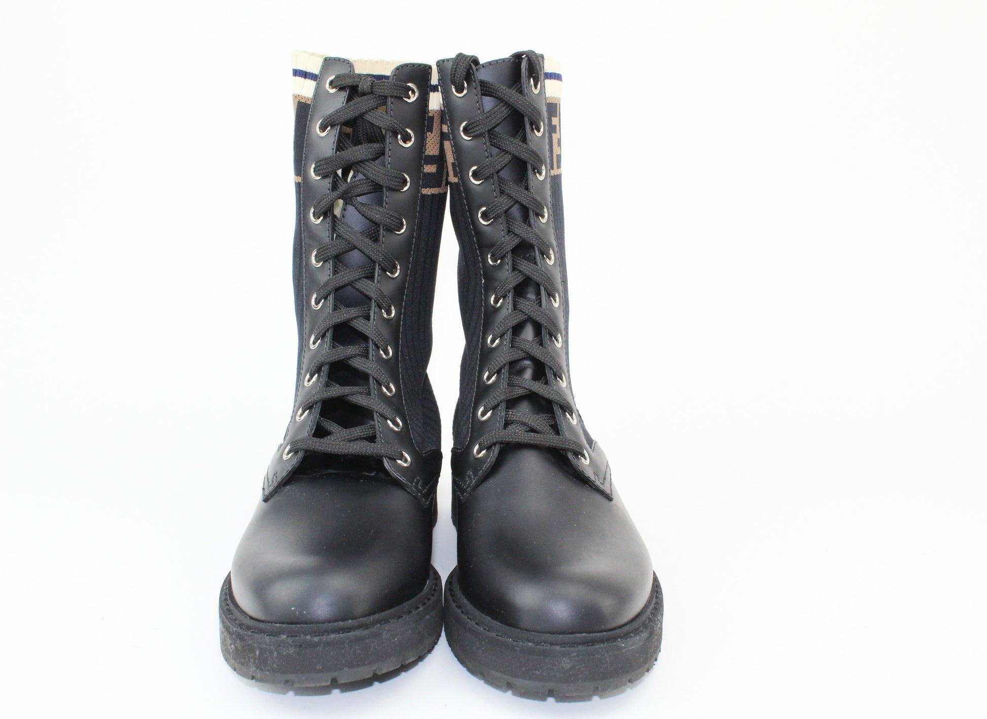 Fendi Rockoko combat boots