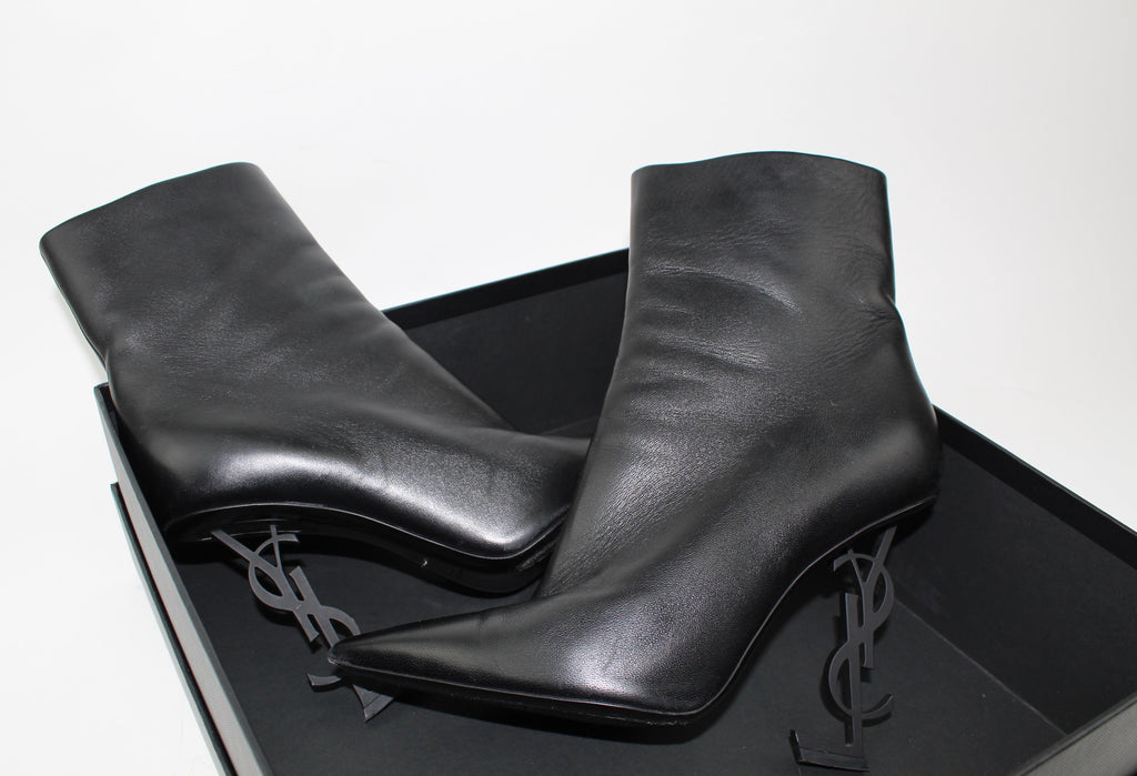 SAINT LAURENT OPYUM 110 BOOTIES