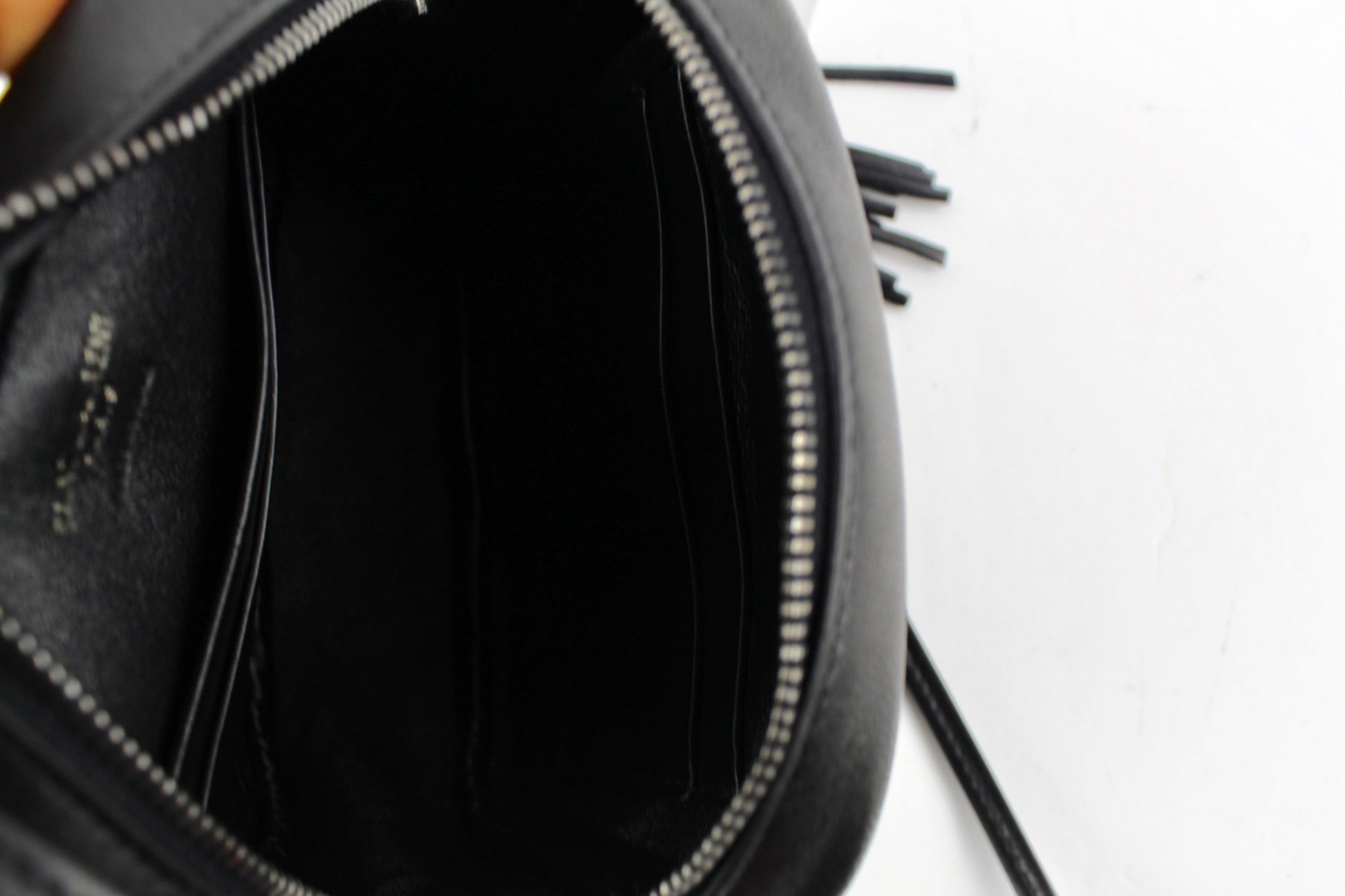 SAINT LAURENT MONOGRAM BLACK STAR EMBOSSED BLOGGER CROSSBODY