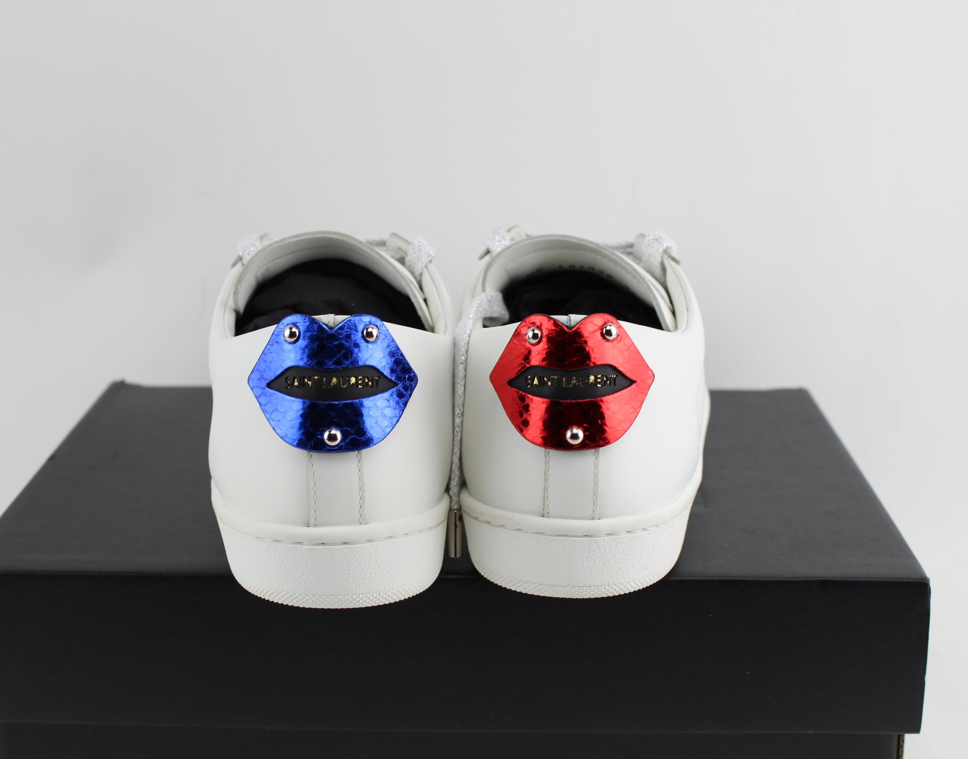 SAINT LAURENT WOMEN SNEAKERS SIZE 37.5