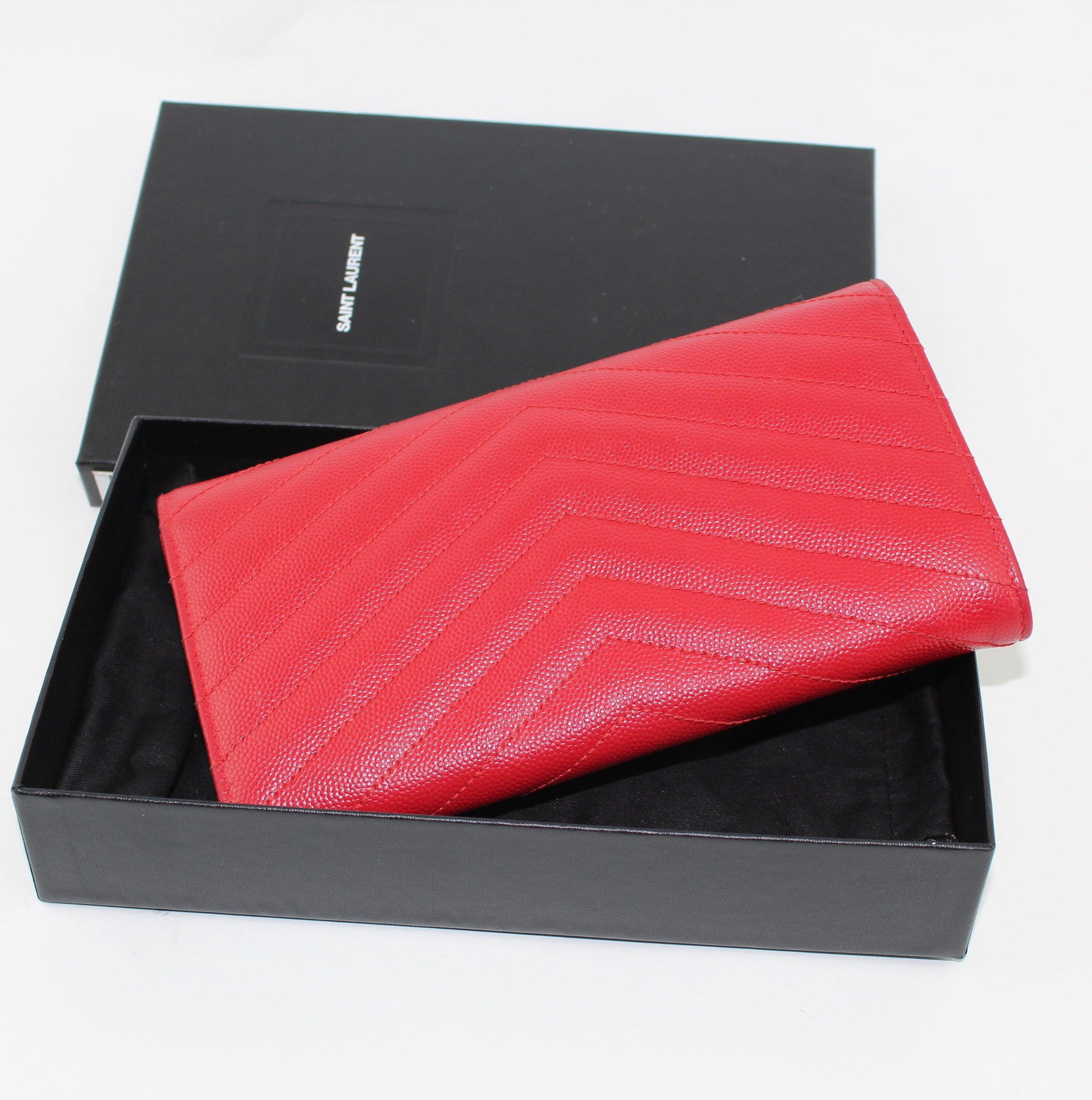 SAINT LAURENT MONOGRAM  FLAP WALLET