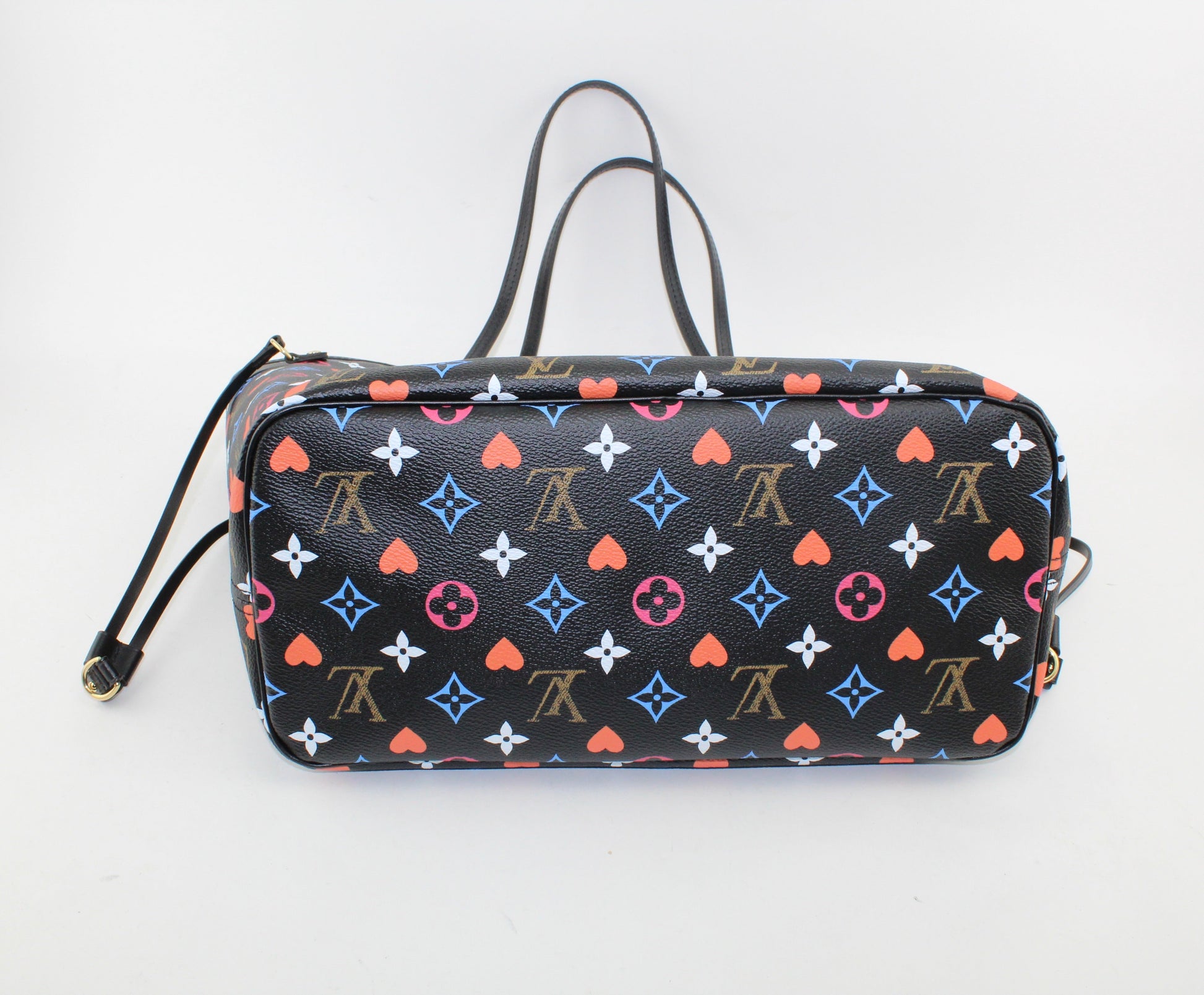 Louis Vuitton Game On Neverfull mm Black