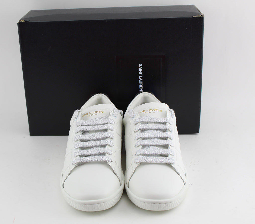 SAINT LAURENT WOMEN SNEAKERS SIZE 37.5