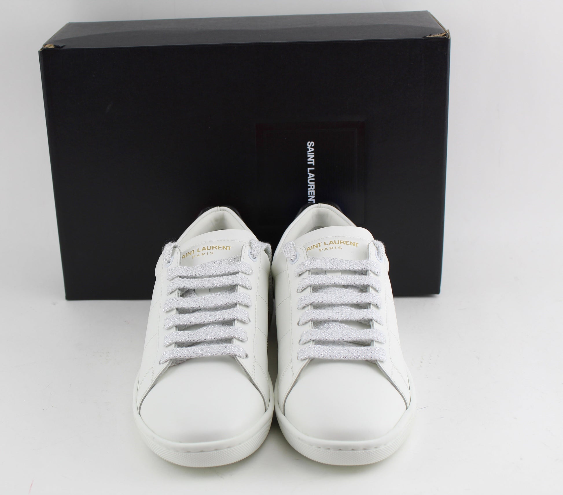 SAINT LAURENT WOMEN SNEAKERS SIZE 37.5