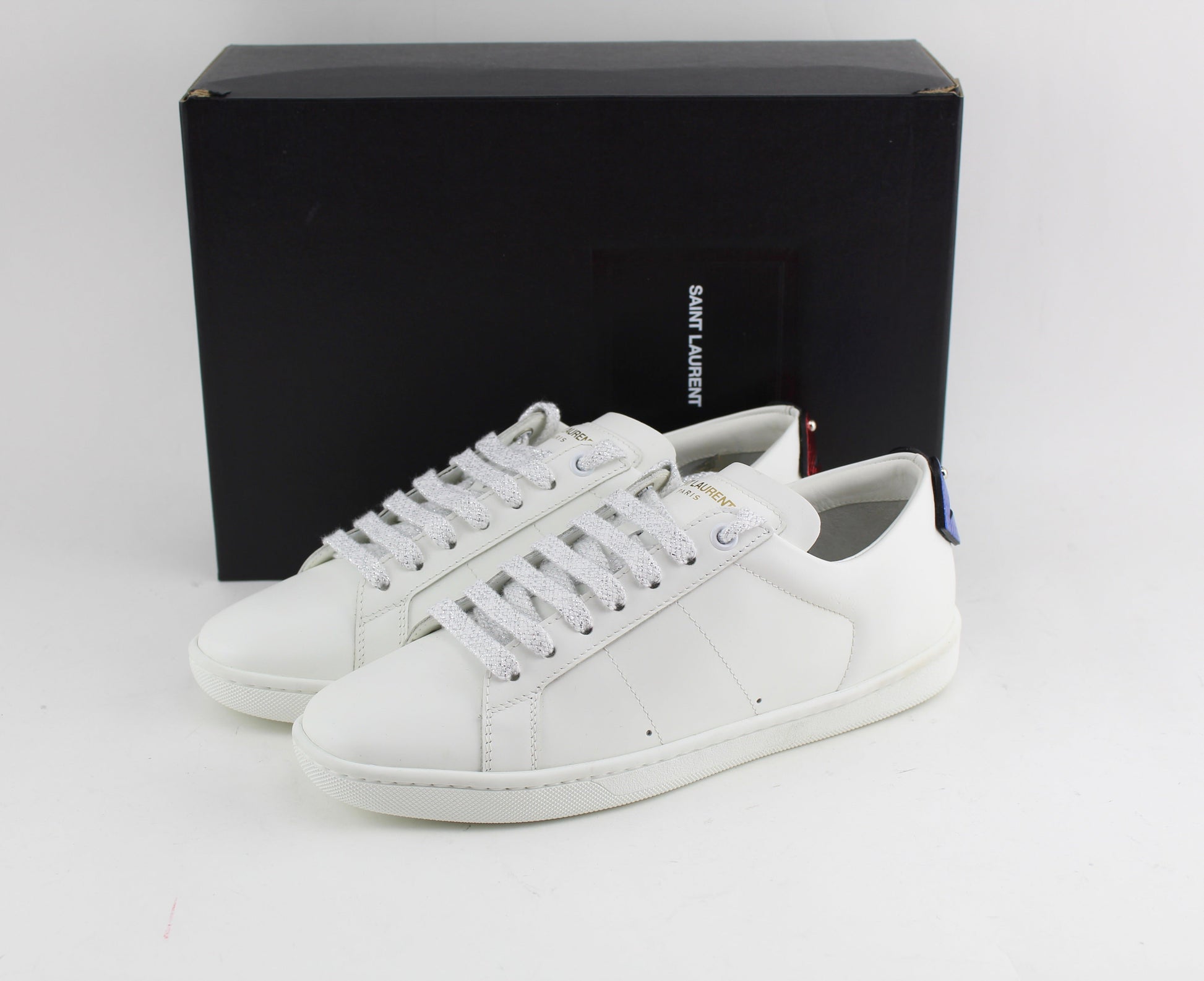 SAINT LAURENT WOMEN SNEAKERS SIZE 37.5