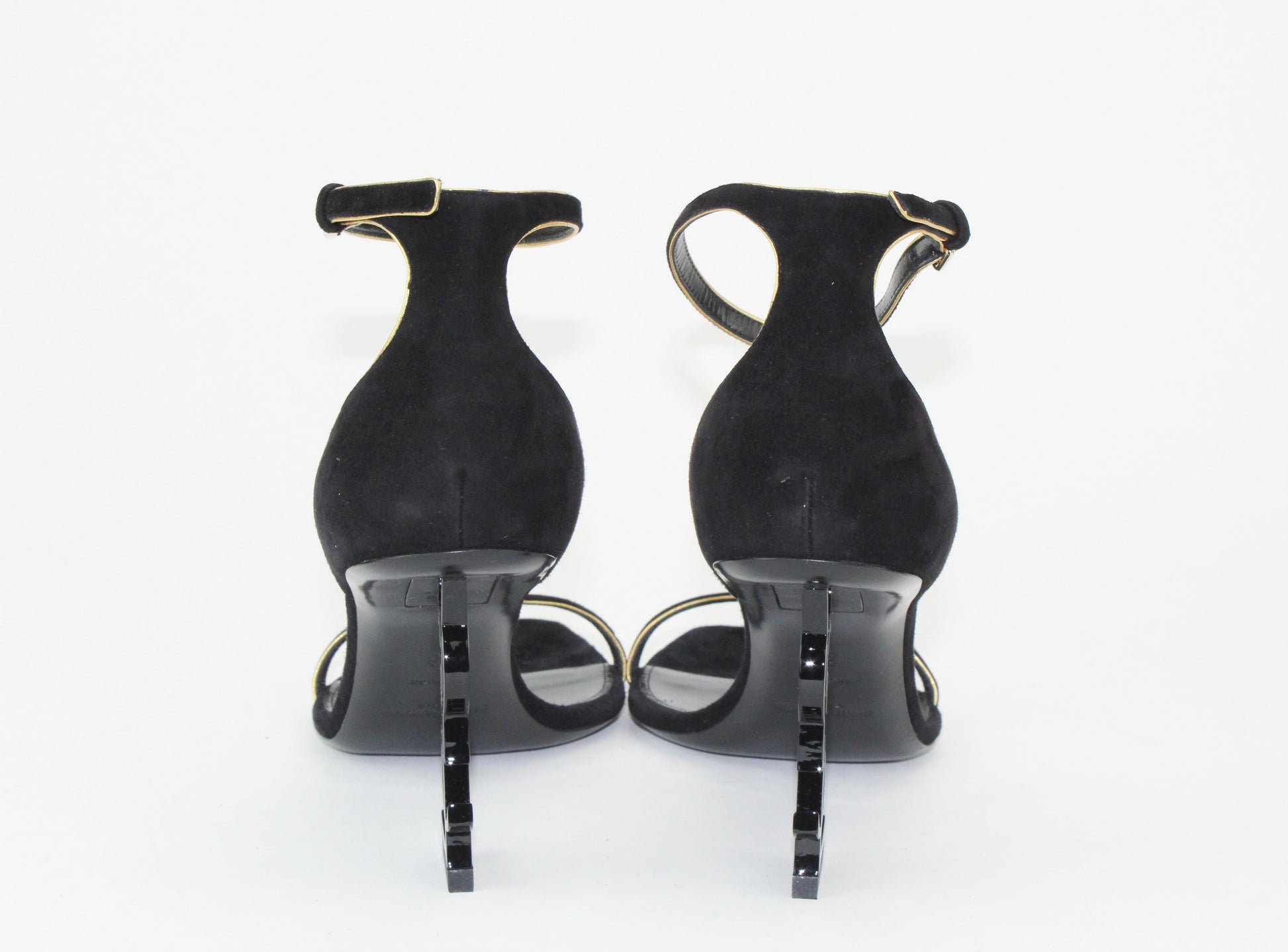 Saint Laurent Velvet Opyum Sandal