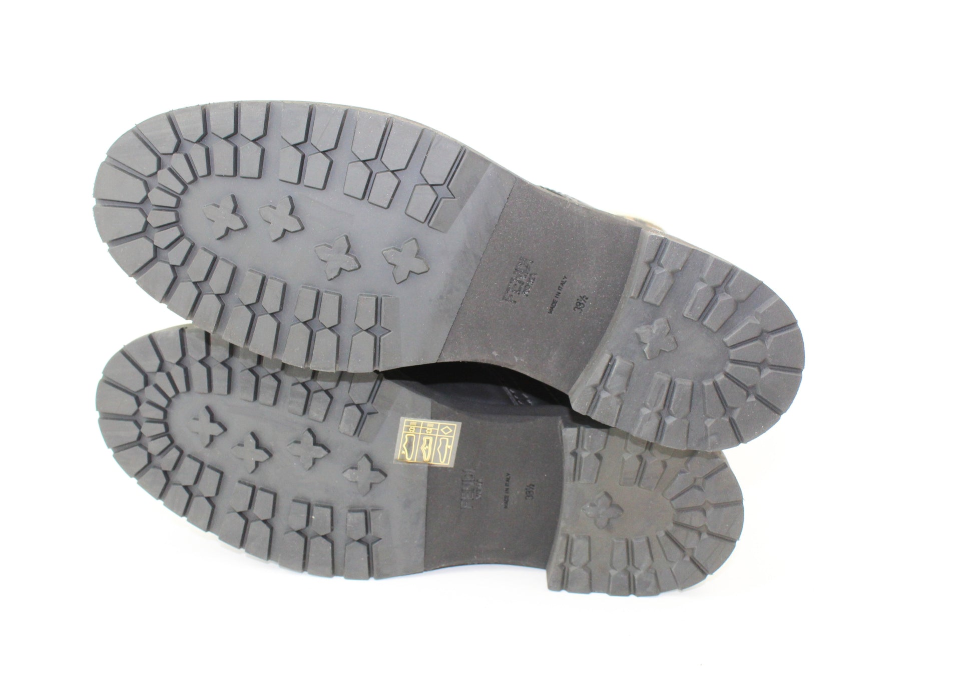 Fendi Rockoko combat boots