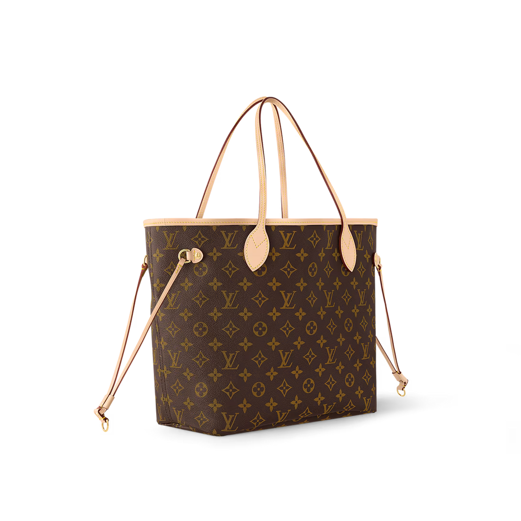 Louis Vuitton Neverfull MM Monogram Mid Size Cherry Red Tote