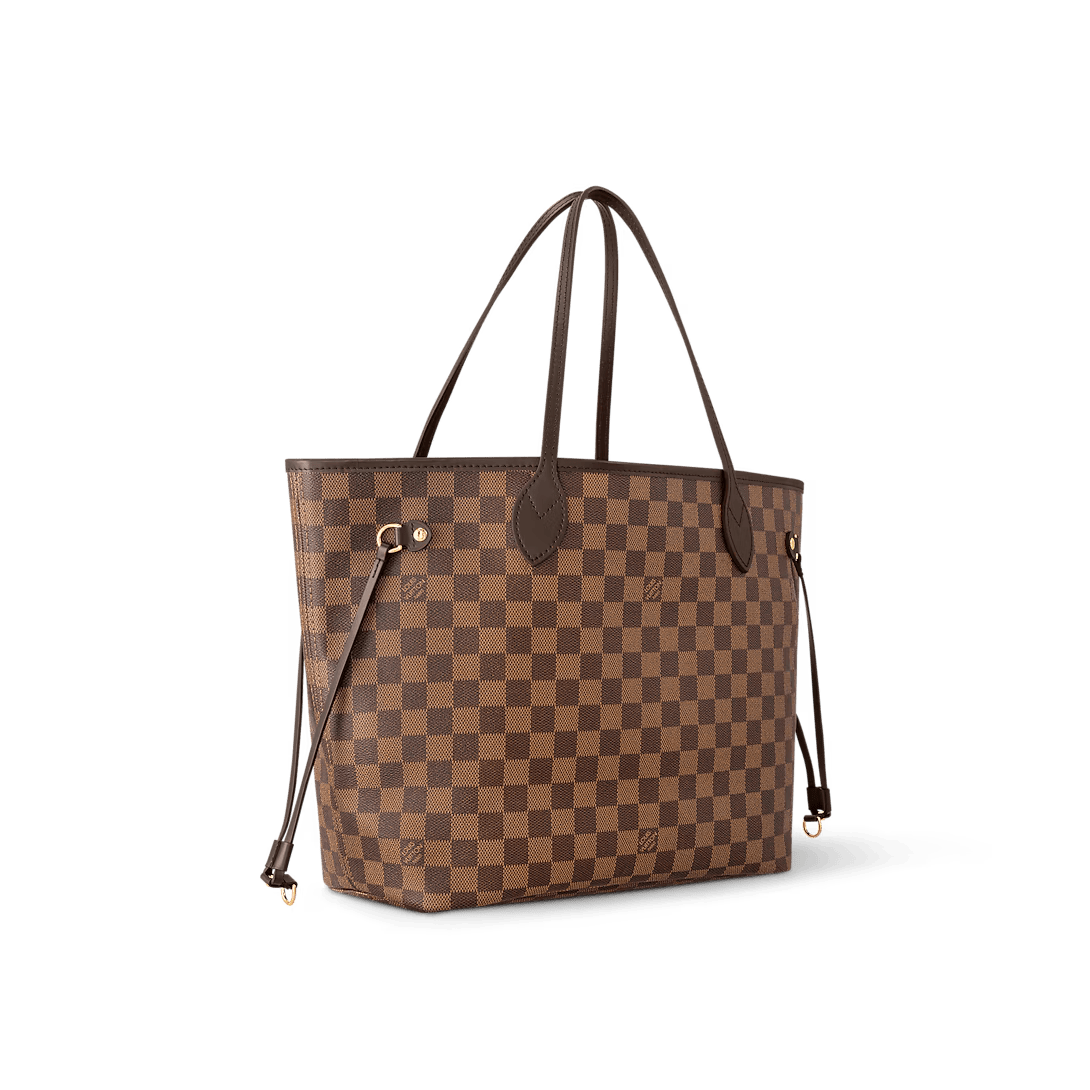Louis Vuitton Neverfull MM Monogram Mid Size Cherry Red Tote