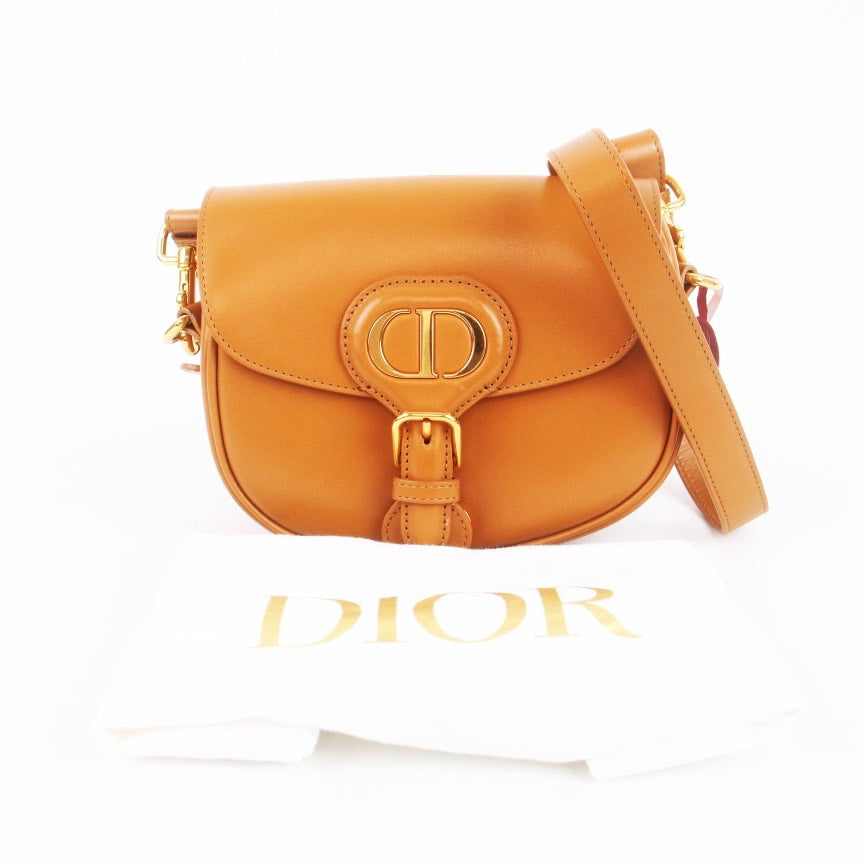 Dior Bobby Small Camel Leather Shoulder Bag 2020