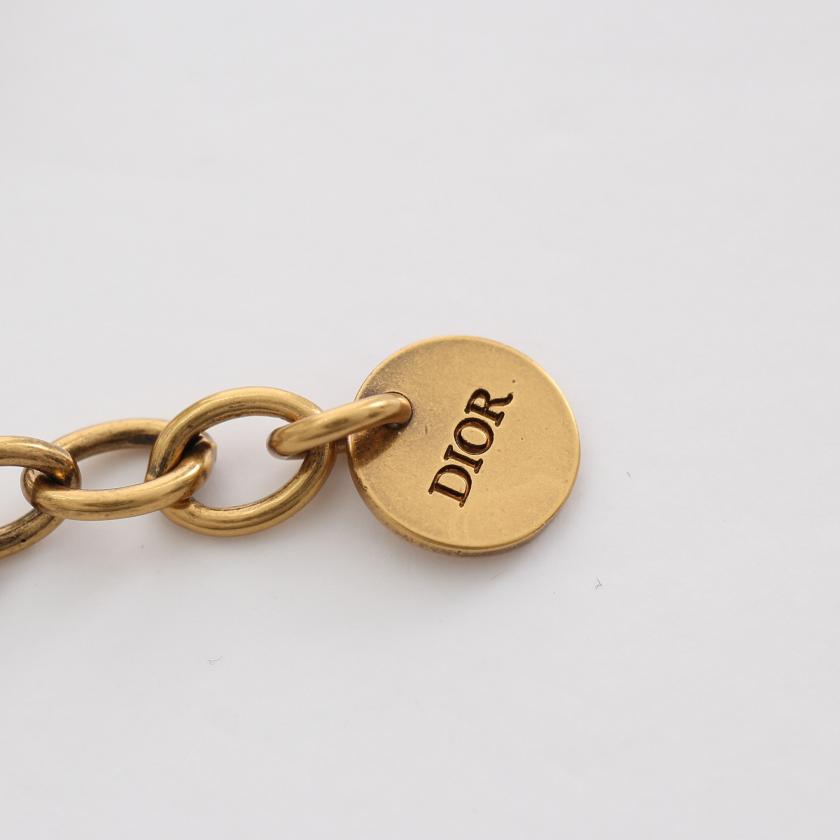 Dior J'Adior Bracelet with Rhinestones in Gold - Size Free